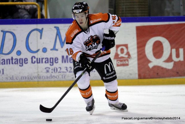 Photo hockey match Rouen - Epinal  le 28/12/2014