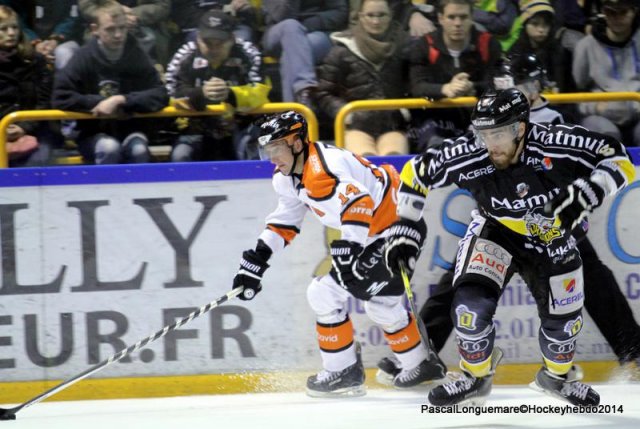 Photo hockey match Rouen - Epinal  le 28/12/2014