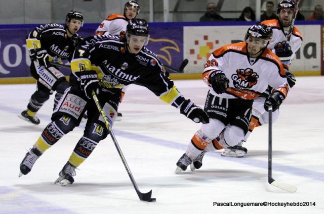Photo hockey match Rouen - Epinal  le 28/12/2014