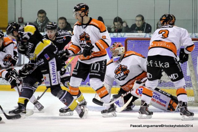 Photo hockey match Rouen - Epinal  le 28/12/2014