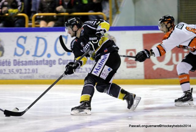 Photo hockey match Rouen - Epinal  le 28/12/2014