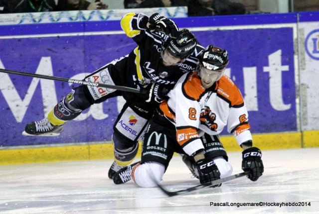 Photo hockey match Rouen - Epinal  le 28/12/2014