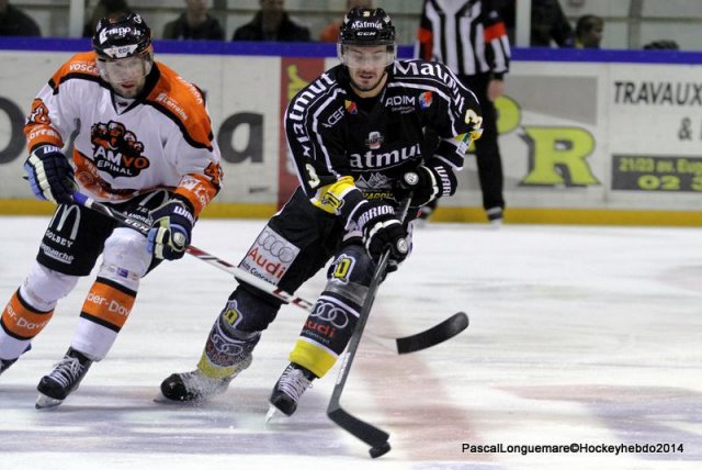 Photo hockey match Rouen - Epinal  le 28/12/2014