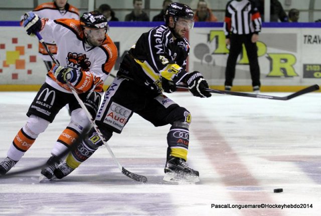 Photo hockey match Rouen - Epinal  le 28/12/2014