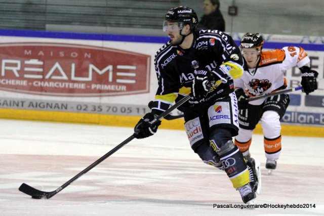 Photo hockey match Rouen - Epinal  le 28/12/2014
