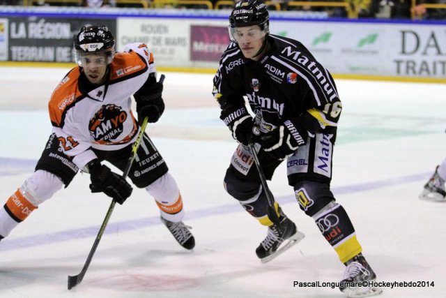 Photo hockey match Rouen - Epinal  le 28/12/2014