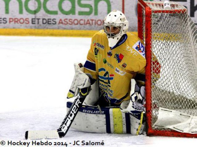Photo hockey match Morzine-Avoriaz - Dijon  le 28/12/2014