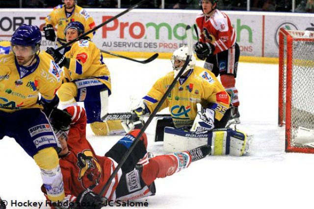 Photo hockey match Morzine-Avoriaz - Dijon  le 28/12/2014