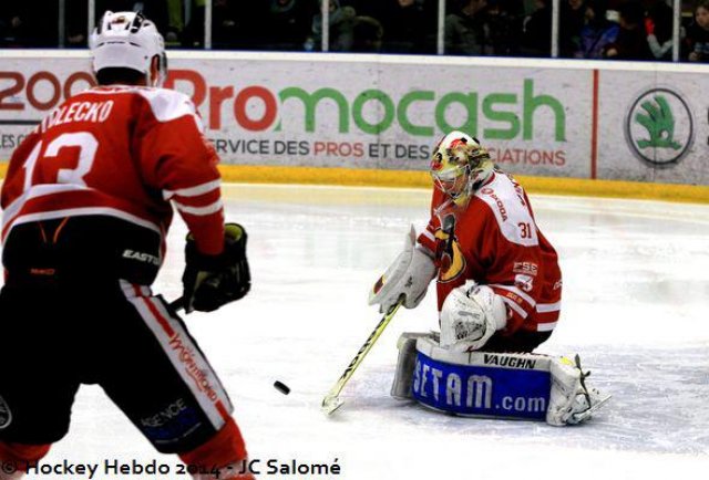 Photo hockey match Morzine-Avoriaz - Dijon  le 28/12/2014