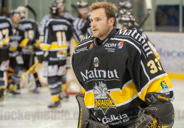 Photo hockey match Grenoble  - Rouen le 30/12/2014