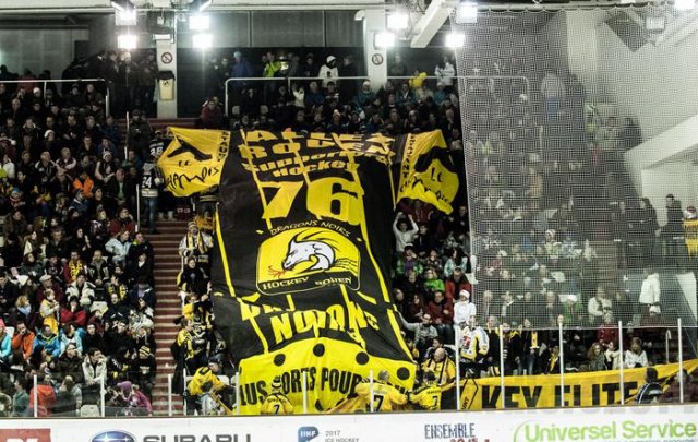 Photo hockey match Grenoble  - Rouen le 30/12/2014