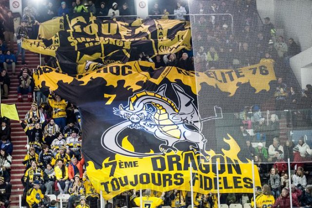 Photo hockey match Grenoble  - Rouen le 30/12/2014