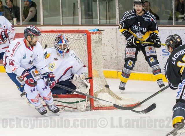Photo hockey match Grenoble  - Rouen le 30/12/2014