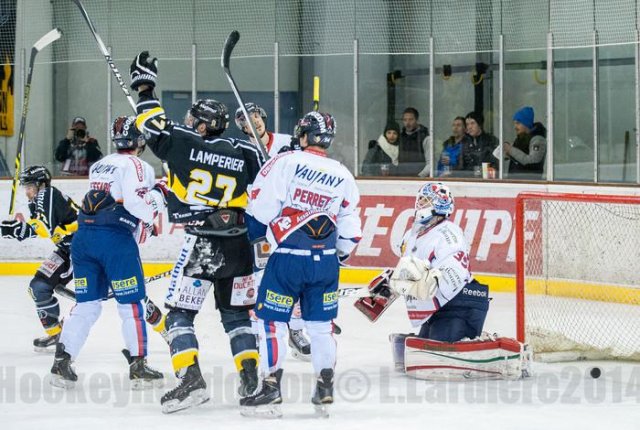 Photo hockey match Grenoble  - Rouen le 30/12/2014