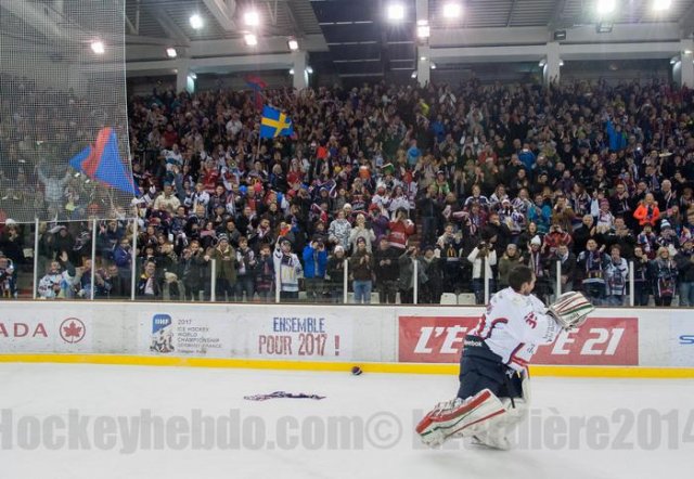 Photo hockey match Grenoble  - Rouen le 30/12/2014