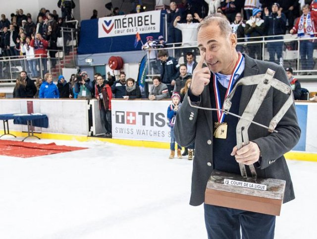 Photo hockey match Grenoble  - Rouen le 30/12/2014