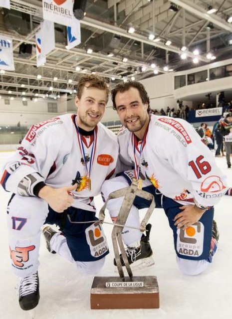 Photo hockey match Grenoble  - Rouen le 30/12/2014