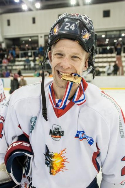 Photo hockey match Grenoble  - Rouen le 30/12/2014