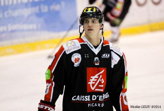 Photo hockey match Amiens  - Grenoble  le 28/12/2014