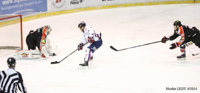 Photo hockey match Amiens  - Grenoble  le 28/12/2014