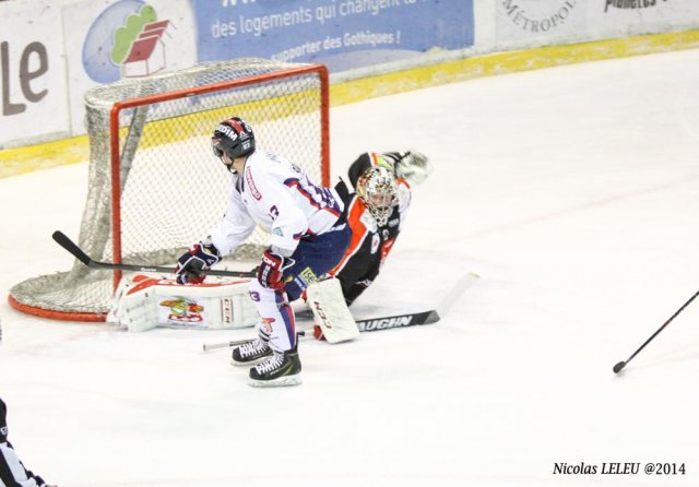 Photo hockey match Amiens  - Grenoble  le 28/12/2014