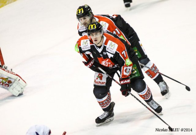 Photo hockey match Amiens  - Grenoble  le 28/12/2014