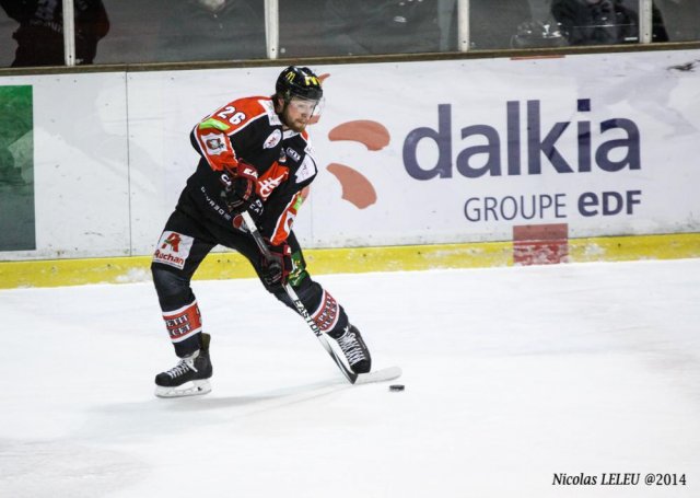 Photo hockey match Amiens  - Grenoble  le 28/12/2014