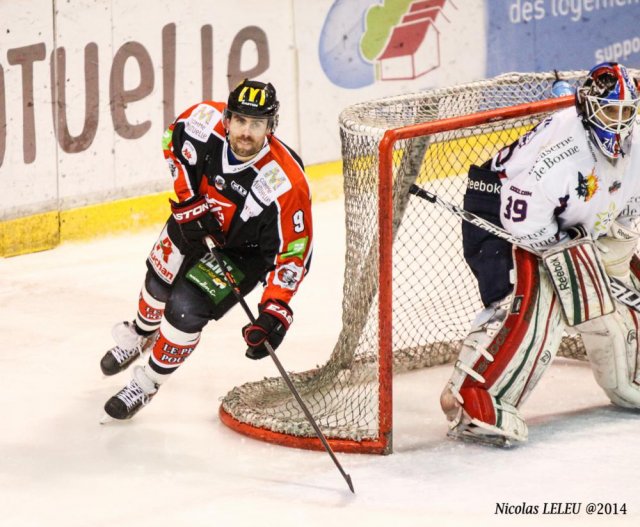 Photo hockey match Amiens  - Grenoble  le 28/12/2014