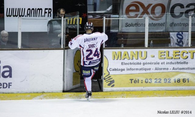 Photo hockey match Amiens  - Grenoble  le 28/12/2014
