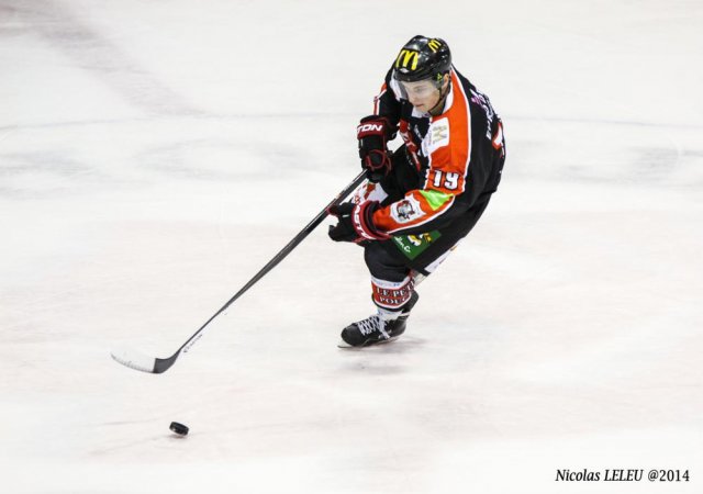 Photo hockey match Amiens  - Grenoble  le 28/12/2014