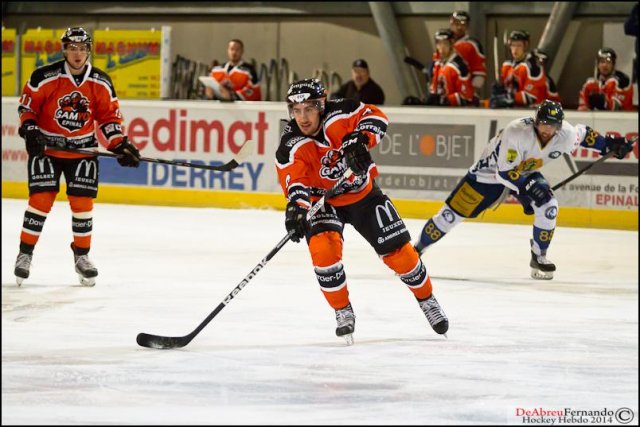 Photo hockey match Epinal  - Chamonix  le 02/01/2015
