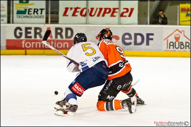 Photo hockey match Epinal  - Chamonix  le 02/01/2015
