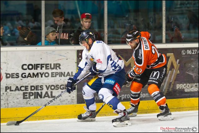Photo hockey match Epinal  - Chamonix  le 02/01/2015