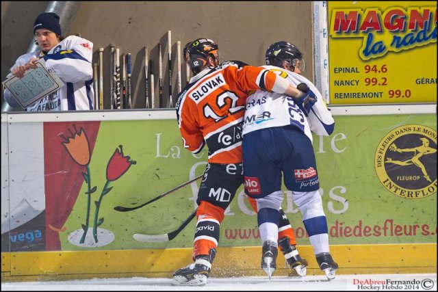 Photo hockey match Epinal  - Chamonix  le 02/01/2015