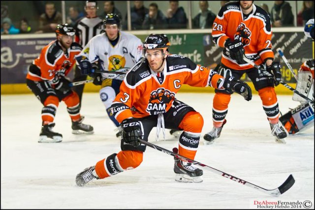 Photo hockey match Epinal  - Chamonix  le 02/01/2015