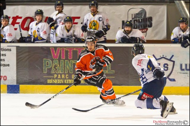 Photo hockey match Epinal  - Chamonix  le 02/01/2015