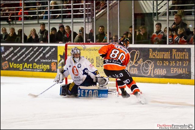 Photo hockey match Epinal  - Chamonix  le 02/01/2015