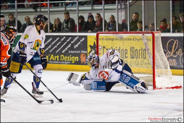 Photo hockey match Epinal  - Chamonix  le 02/01/2015