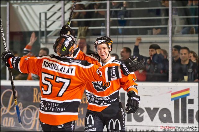 Photo hockey match Epinal  - Chamonix  le 02/01/2015