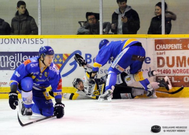 Photo hockey match Dijon  - Rouen le 03/01/2015