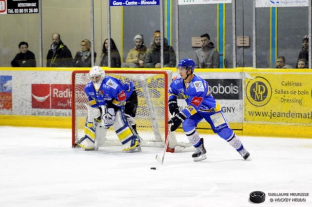Photo hockey match Dijon  - Rouen le 03/01/2015