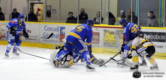 Photo hockey match Dijon  - Rouen le 03/01/2015