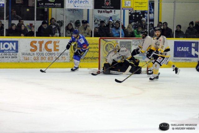 Photo hockey match Dijon  - Rouen le 03/01/2015