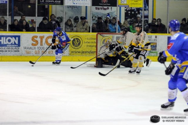 Photo hockey match Dijon  - Rouen le 03/01/2015