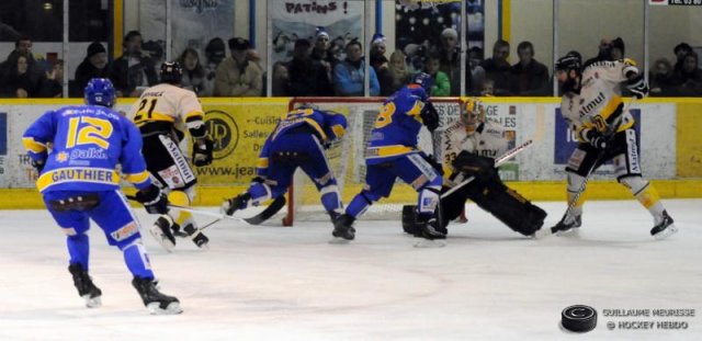 Photo hockey match Dijon  - Rouen le 03/01/2015