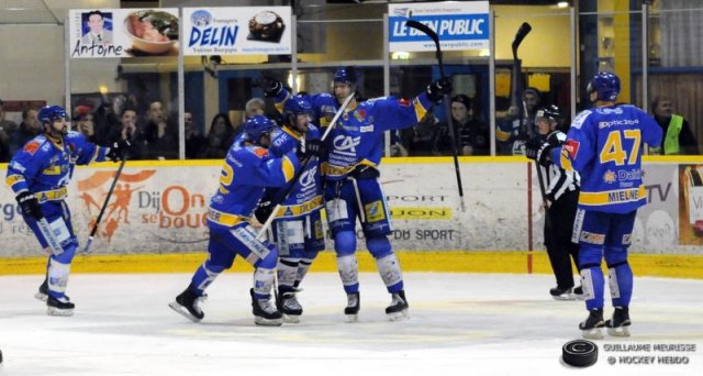 Photo hockey match Dijon  - Rouen le 03/01/2015