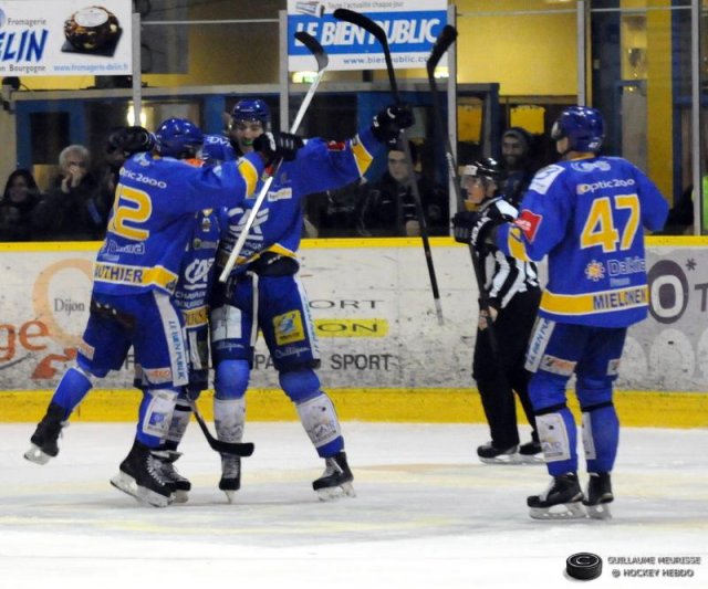 Photo hockey match Dijon  - Rouen le 03/01/2015
