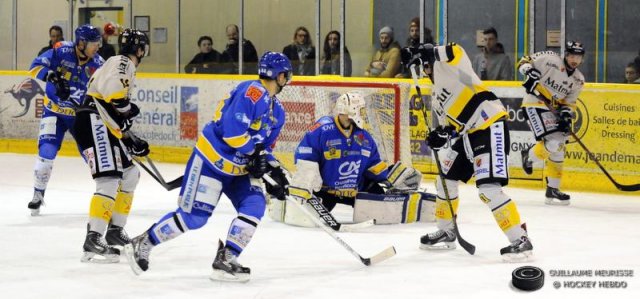 Photo hockey match Dijon  - Rouen le 03/01/2015