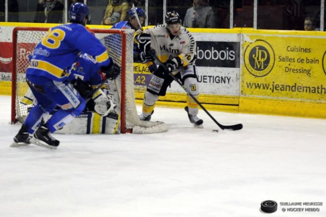 Photo hockey match Dijon  - Rouen le 03/01/2015