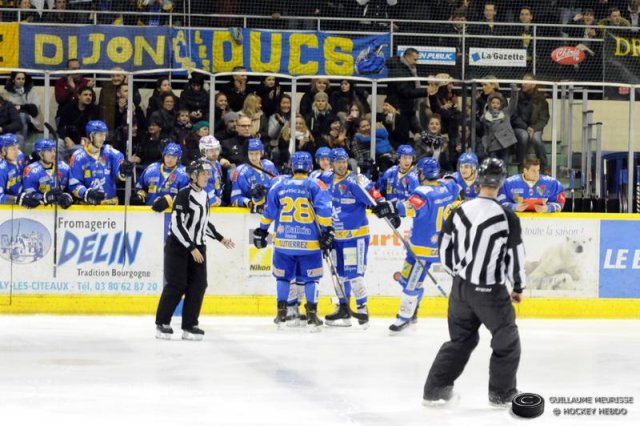 Photo hockey match Dijon  - Rouen le 03/01/2015